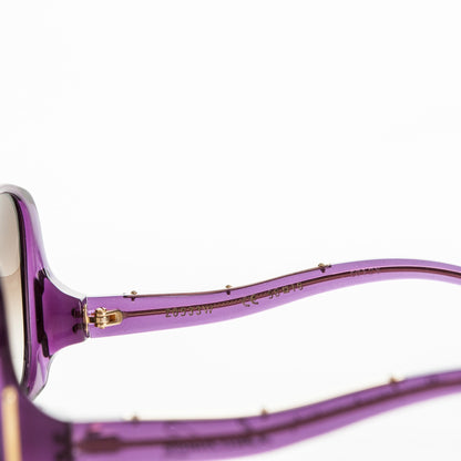 Louis Vuitton Gina Sunglasses Z0533W Violet Glitter 5 of 6