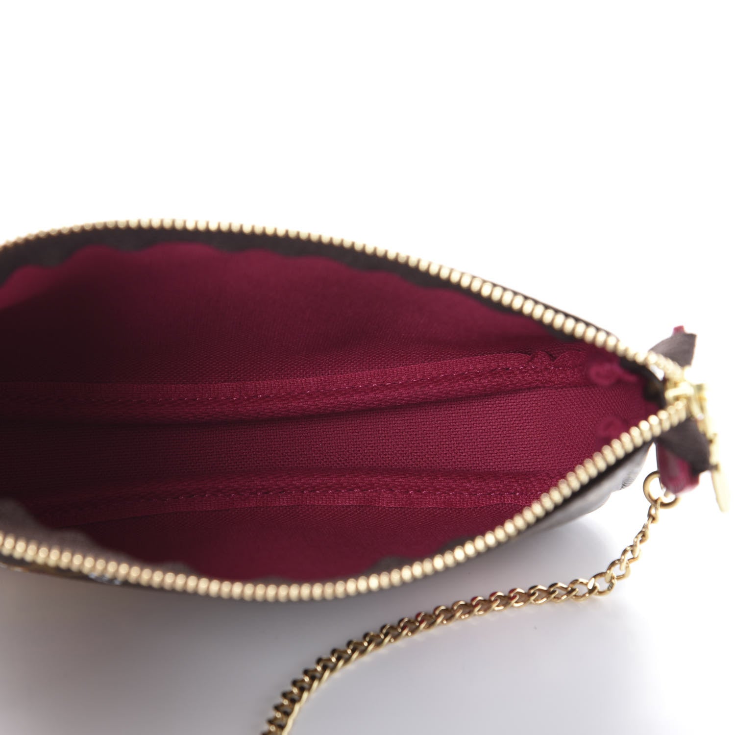 Louis Vuitton Monogram 2020 Christmas Animation Roller Coaster Mini Pochette Accessories Pivoine 5 of 10