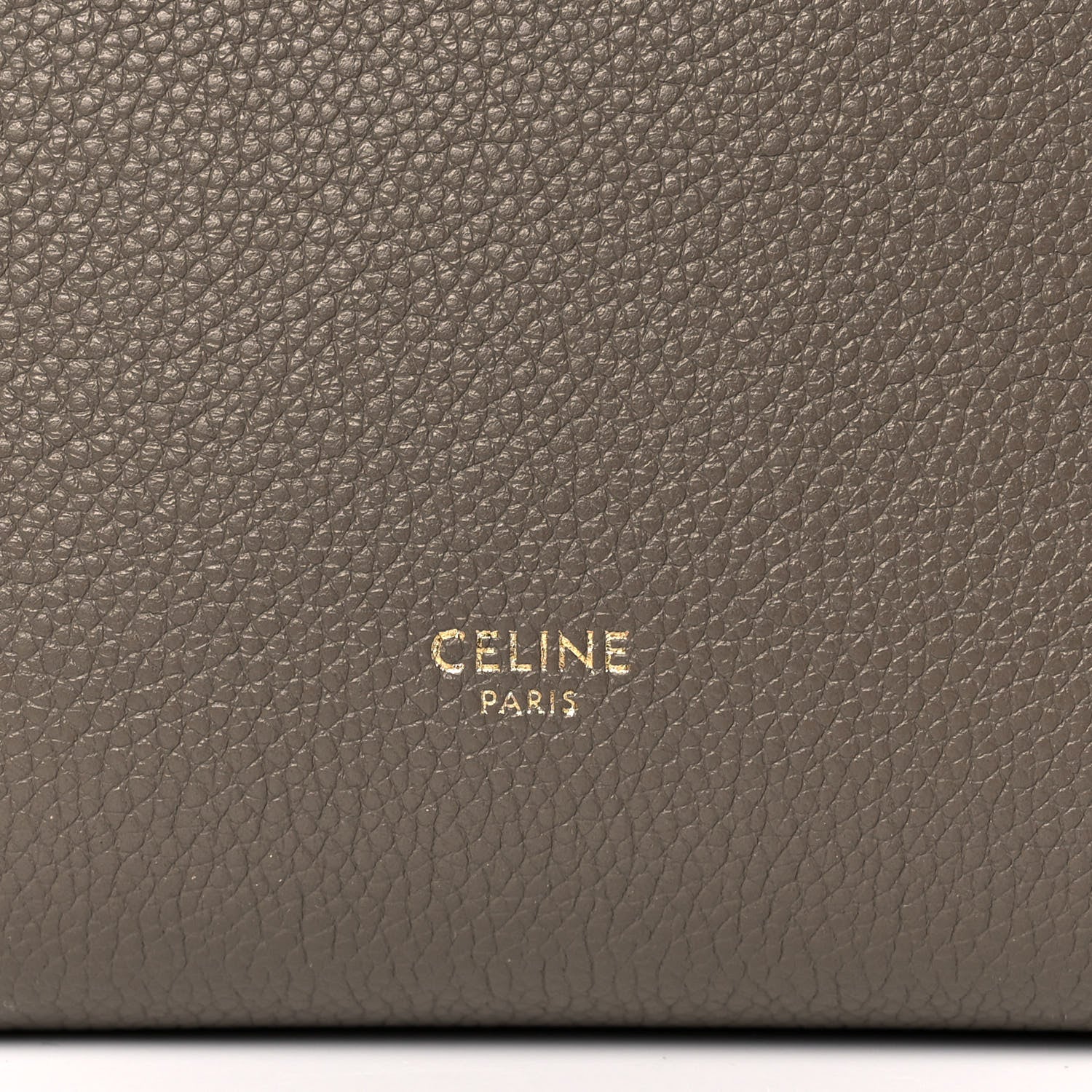 Celine Soft Grained Calfskin Small Sangle Bucket Bag Taupe 7 of 10