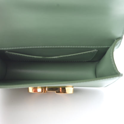Christian Dior Smooth Calfskin Micro 30 Montaigne Flap Bag Mint Green 5 of 8