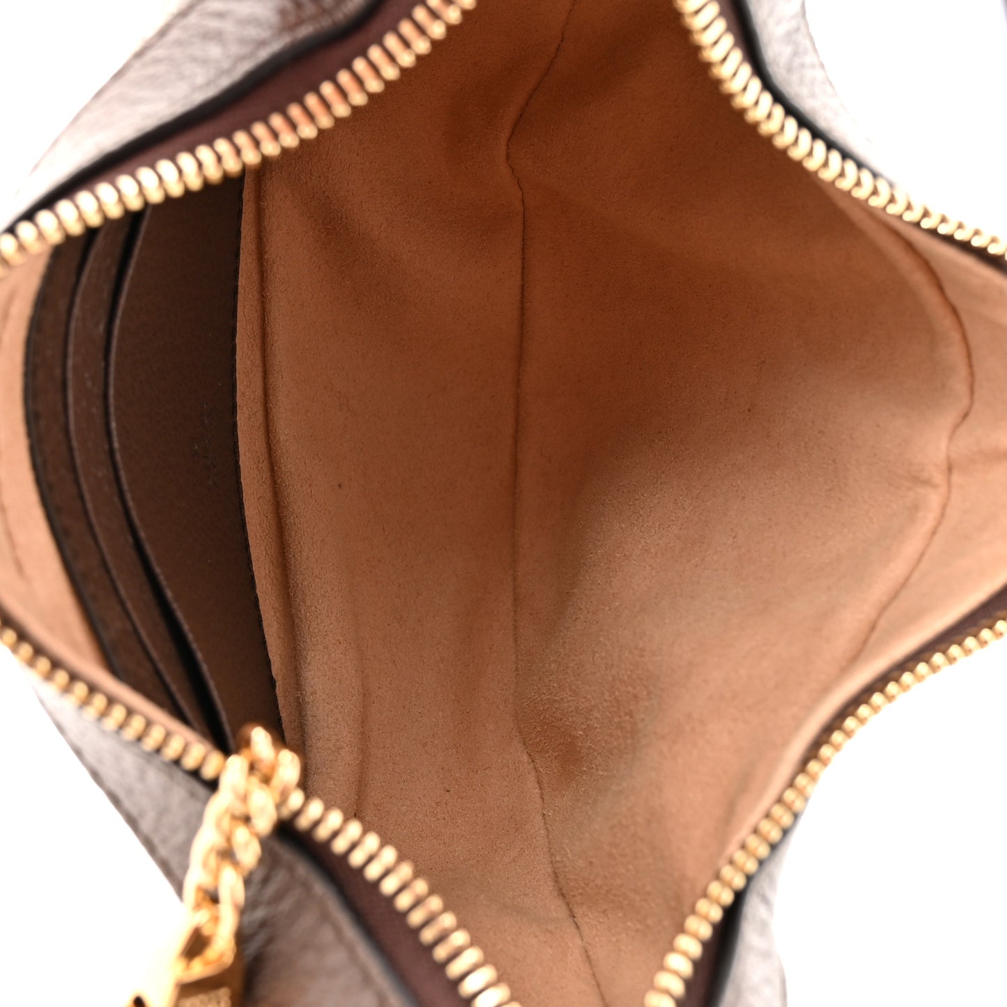 GG Supreme Monogram Textured Dollar Calfskin Web Mini Ophidia Bag Beige Ebony New Acero