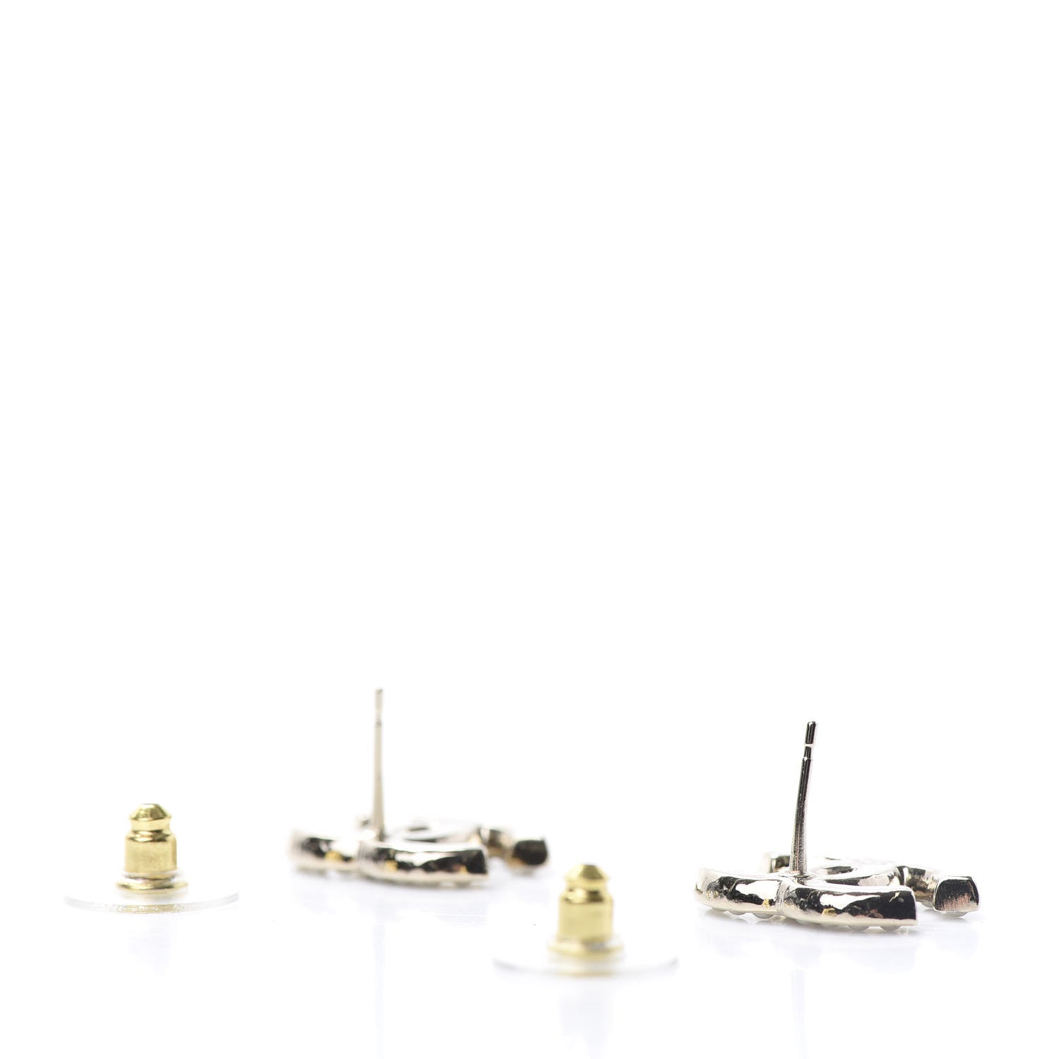 Chanel Pearl CC Earrings Gold 3 of 5