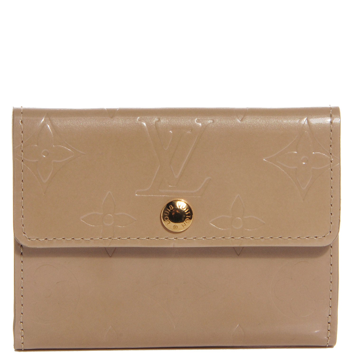 Louis Vuitton Vernis Ludlow Wallet Beige 1 of 7