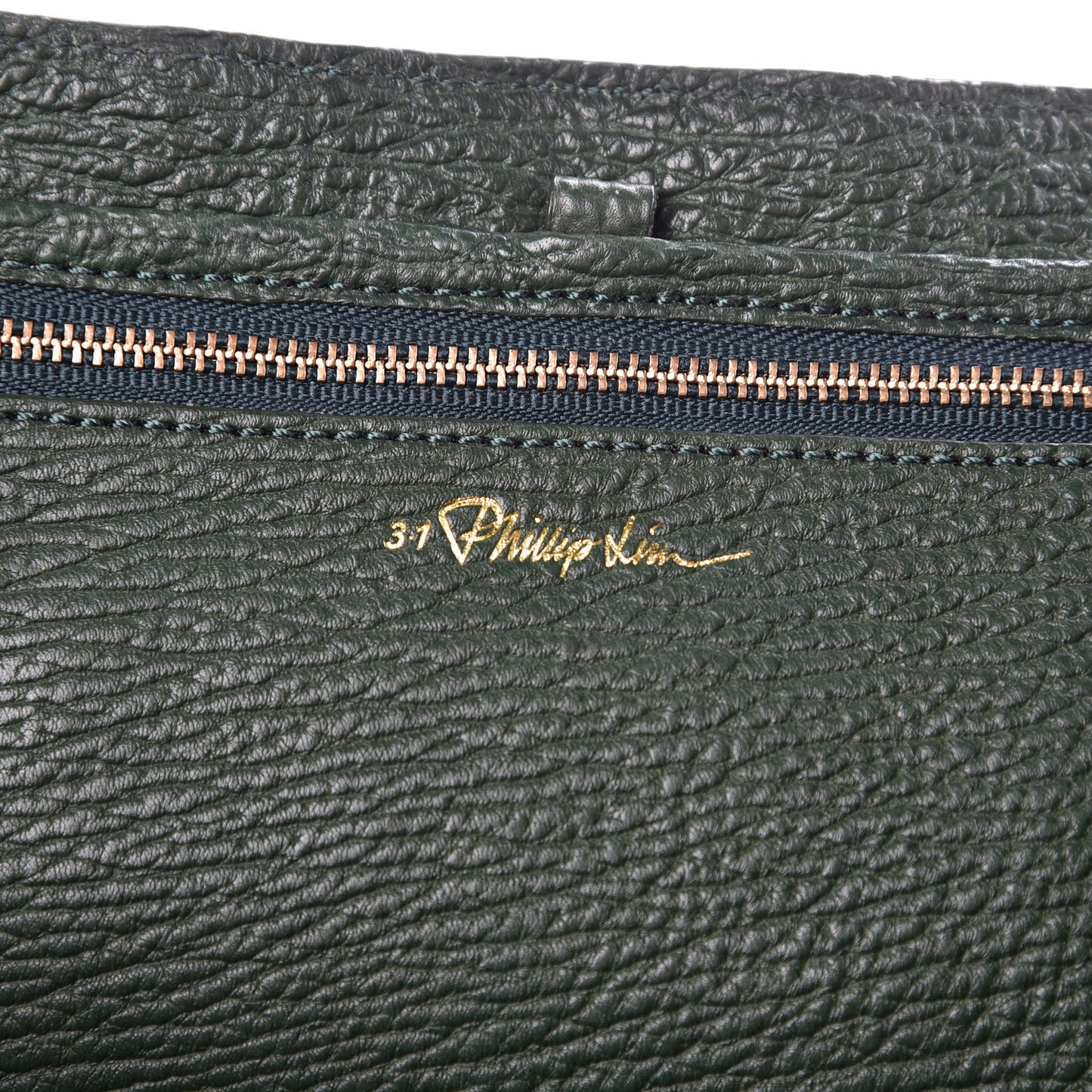 3.1 Textured Calfskin Large Pashli Satchel Jade