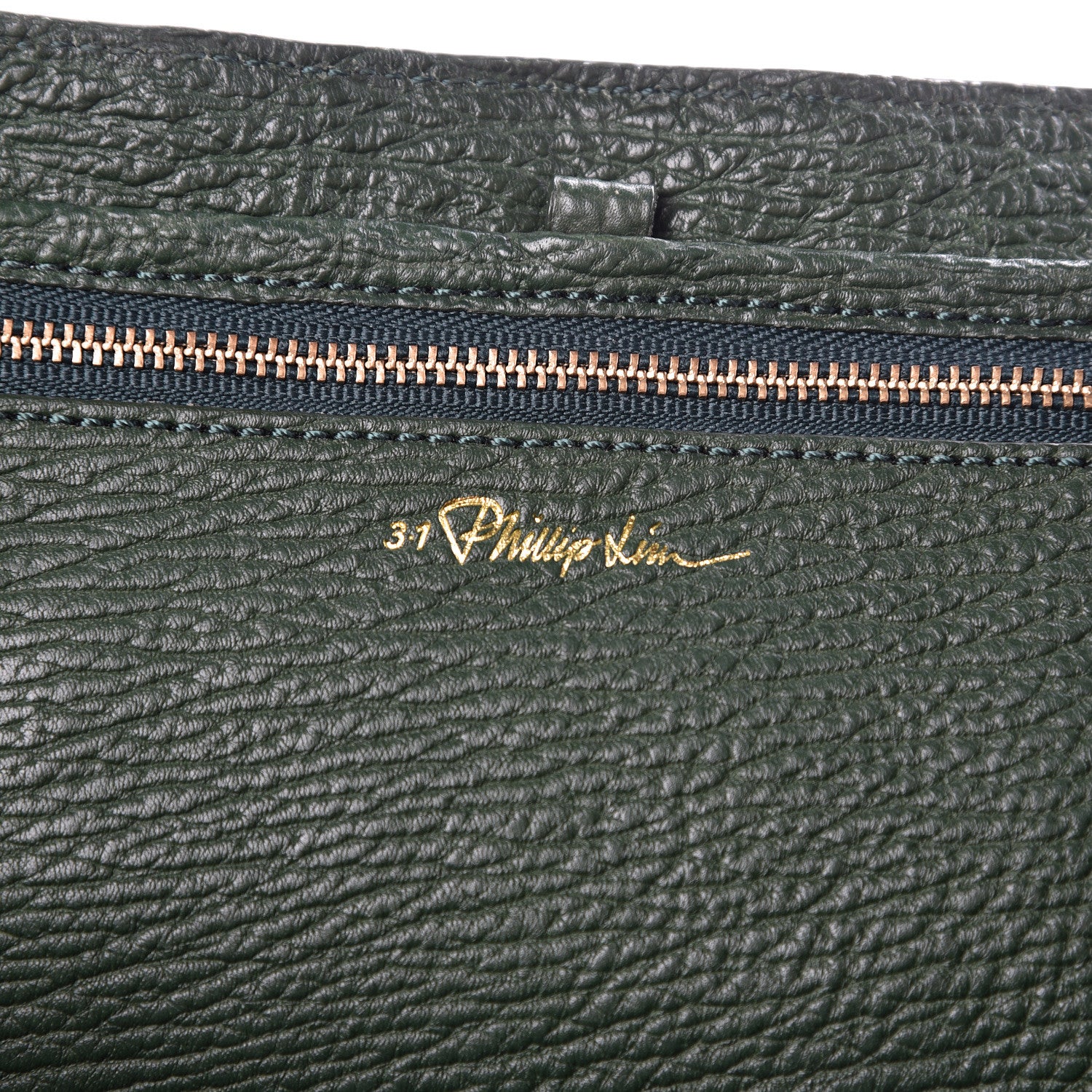 3.1 Phillip Lim 3.1 Textured Calfskin Large Pashli Satchel Jade 8 of 9