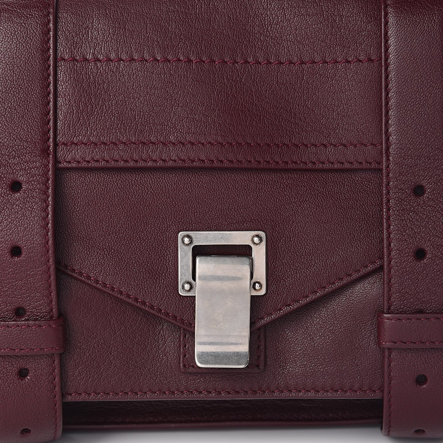Lambskin Tiny PS1 Satchel Oxblood