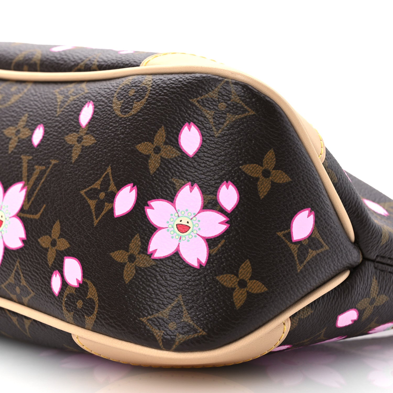 Louis Vuitton LV X TM Monogram Cherry Blossom Boulogne Sakura Brown 10 of 10