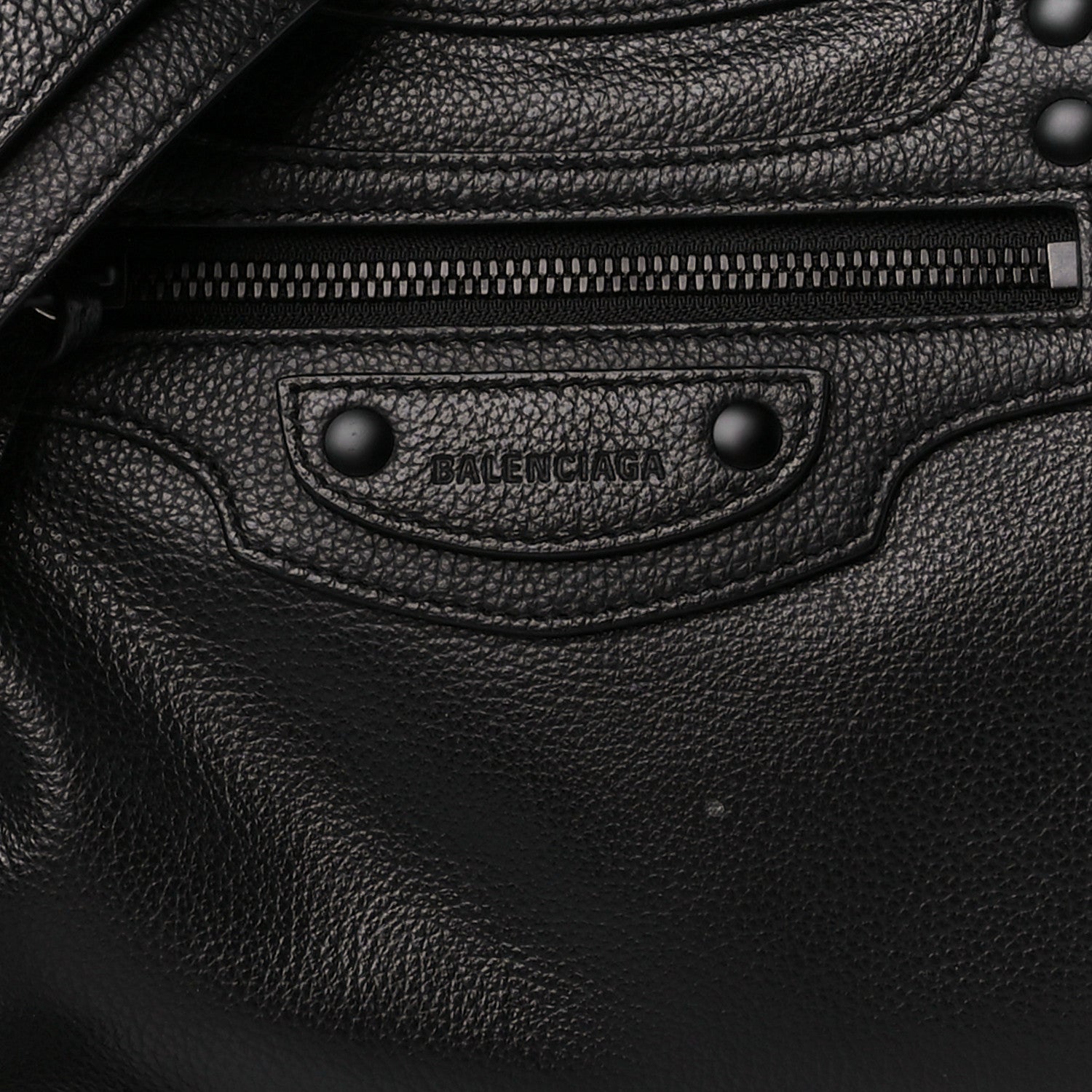 Balenciaga Grained Calfskin Neo Classic Black Hardware S City Black 8 of 12