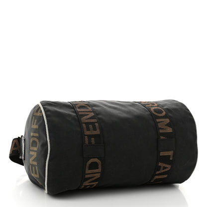 Fendi Nylon 1925 Small Duffel Bag Black 4 of 10