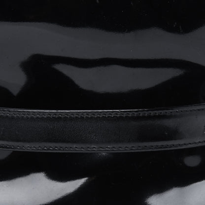 Chanel Patent Vanity Cosmetic Case Black 5 of 5