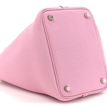 Hermes Taurillon Clemence Picotin Lock 18 PM Mauve Sylvestre 10 of 10