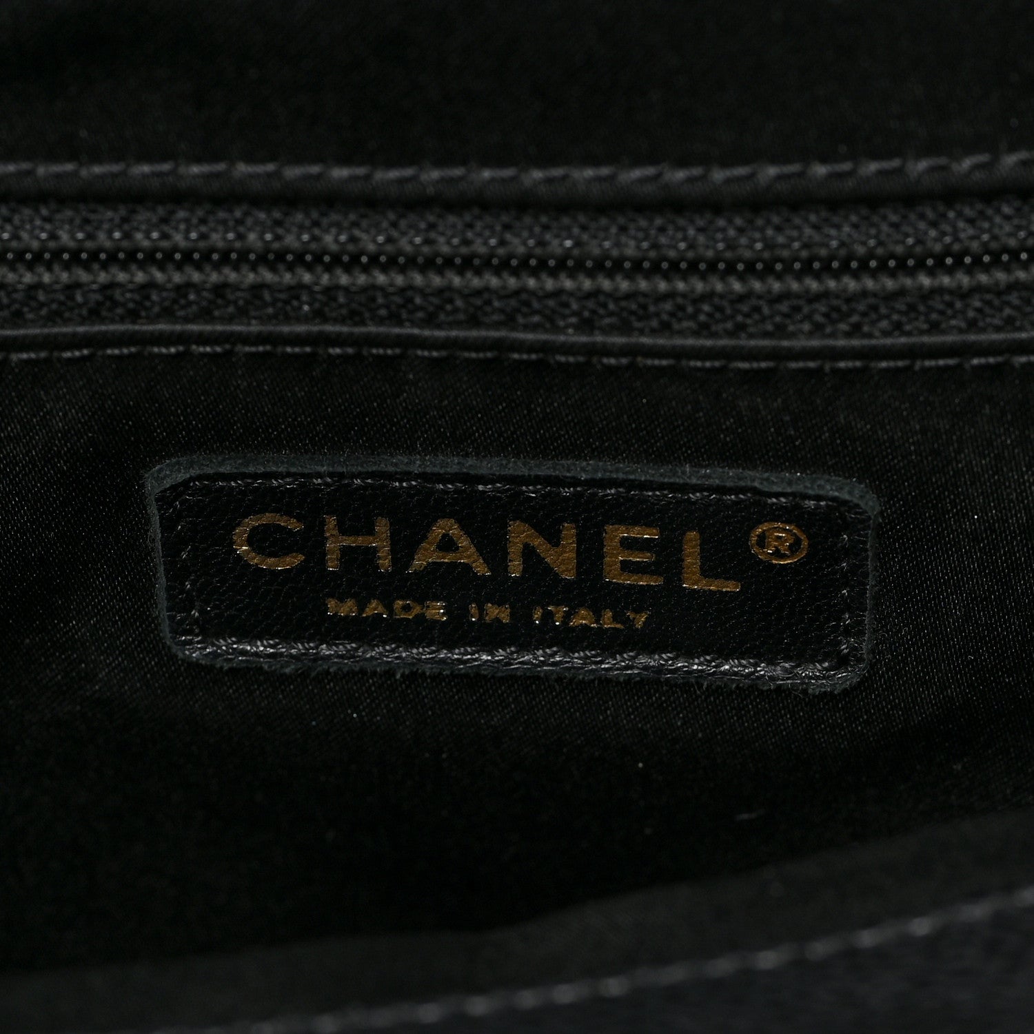 Chanel Caviar Quilted XL Grand Shopping Tote GST Black 6 of 8