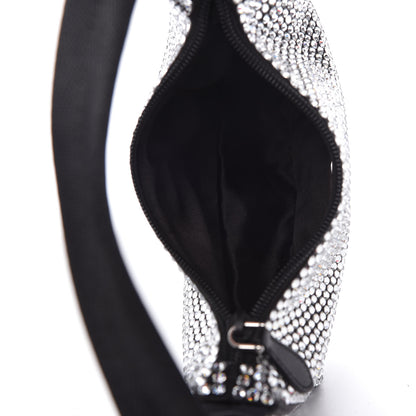 Prada Satin Crystal Mini Re-Edition 2000 Bag Cristal 5 of 12