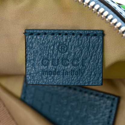 Gucci X THE NORTH FACE Econyl Nylon Belt Bag Green 7 of 9