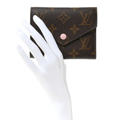 Louis Vuitton Monogram Victorine Wallet Rose Ballerine 2 of 7