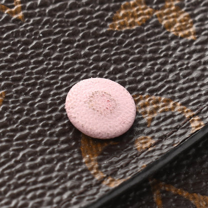 Louis Vuitton Monogram Emilie Wallet Rose Ballerine 8 of 8