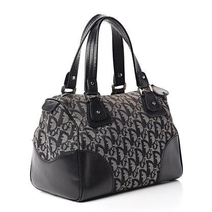 Christian Dior Monogram Boston Black 3 of 17