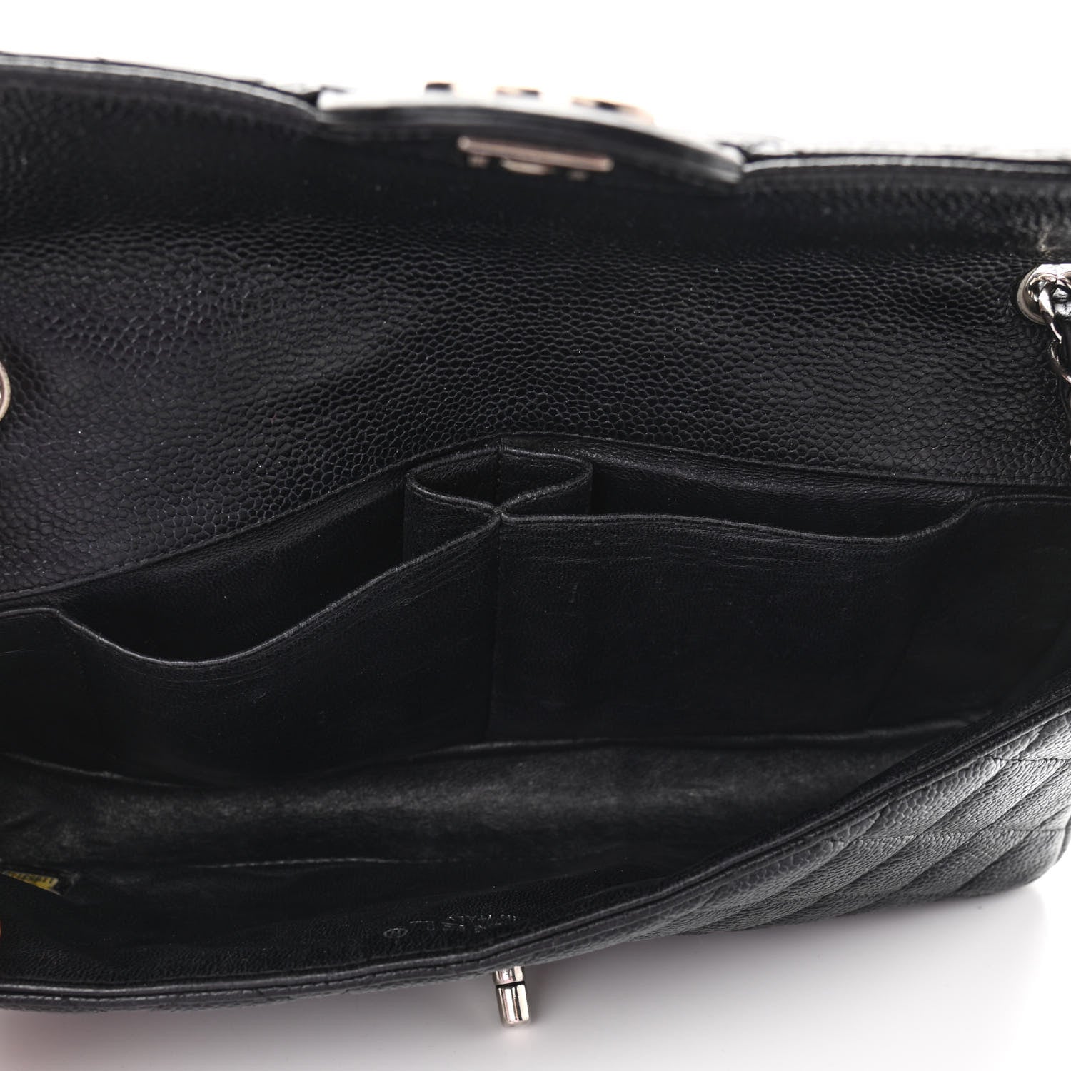 Chanel Caviar Quilted East West Flap Black 5 of 10