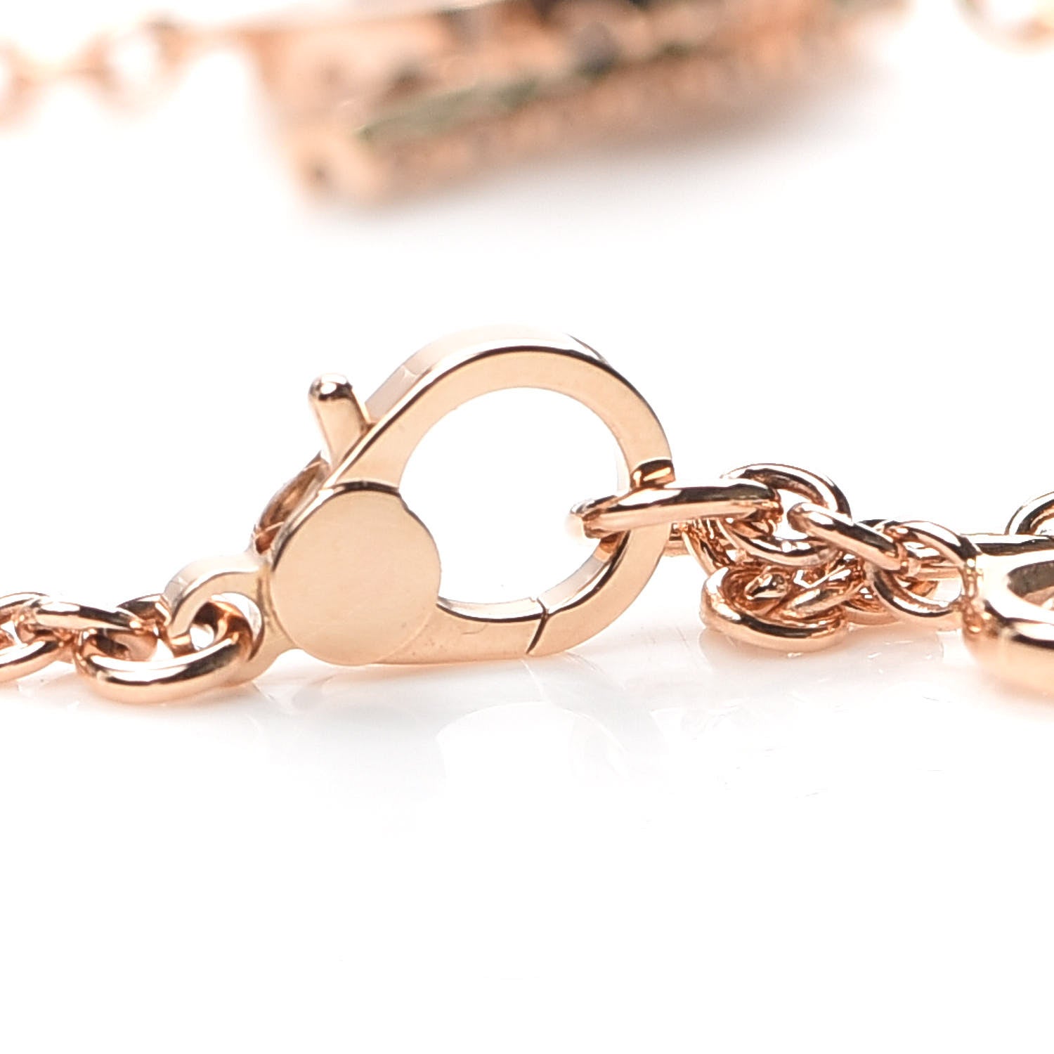 Hermes 18K Rose Gold Diamond Finesse Bracelet SH 5 of 6