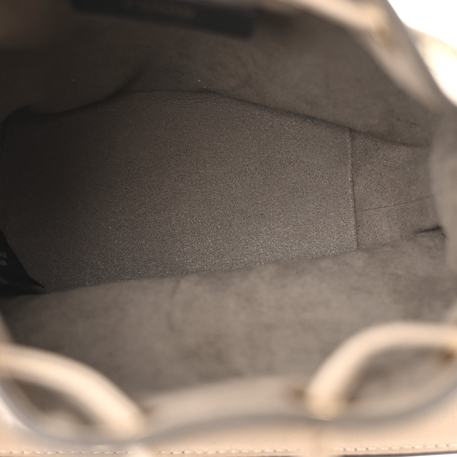 Fendi Chenille Vitello King FF Mini Mon Tresor Bucket Bag Tortora Nuvola 5 of 13