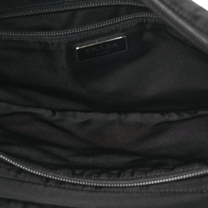 Prada Tessuto Nylon Saffiano Belt Bag Black 5 of 11