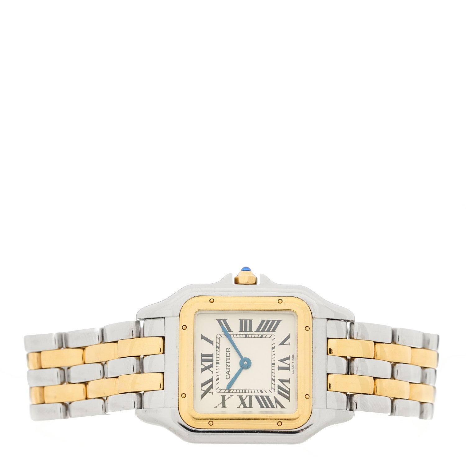 Cartier Stainless Steel 18K Yellow Gold 27mm Panthere Quartz Watch 2 of 5