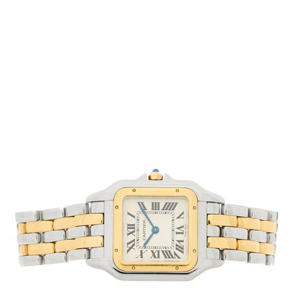 Cartier Stainless Steel 18K Yellow Gold 27mm Panthere Quartz Watch 2 of 5