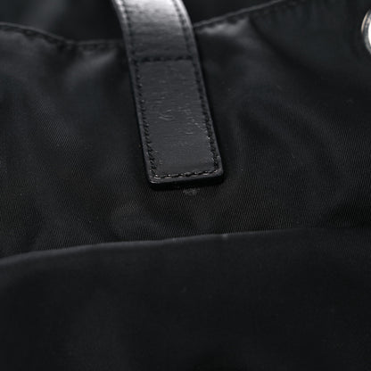 Prada Nylon Vela Drawstring Shopping Tote Black 17 of 20