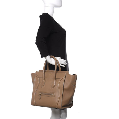 Celine Smooth Calfskin Mini Luggage Camel 2 of 11