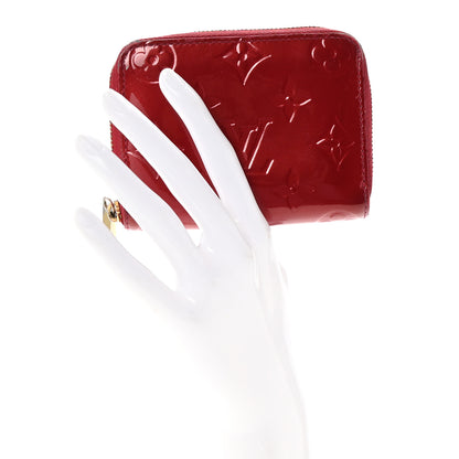 Louis Vuitton Vernis Zippy Coin Purse Pomme D'Amour 2 of 7