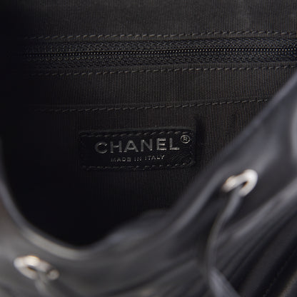 Chanel Lambskin Chevron Quilted Small Urban Spirit Backpack Black 6 of 10
