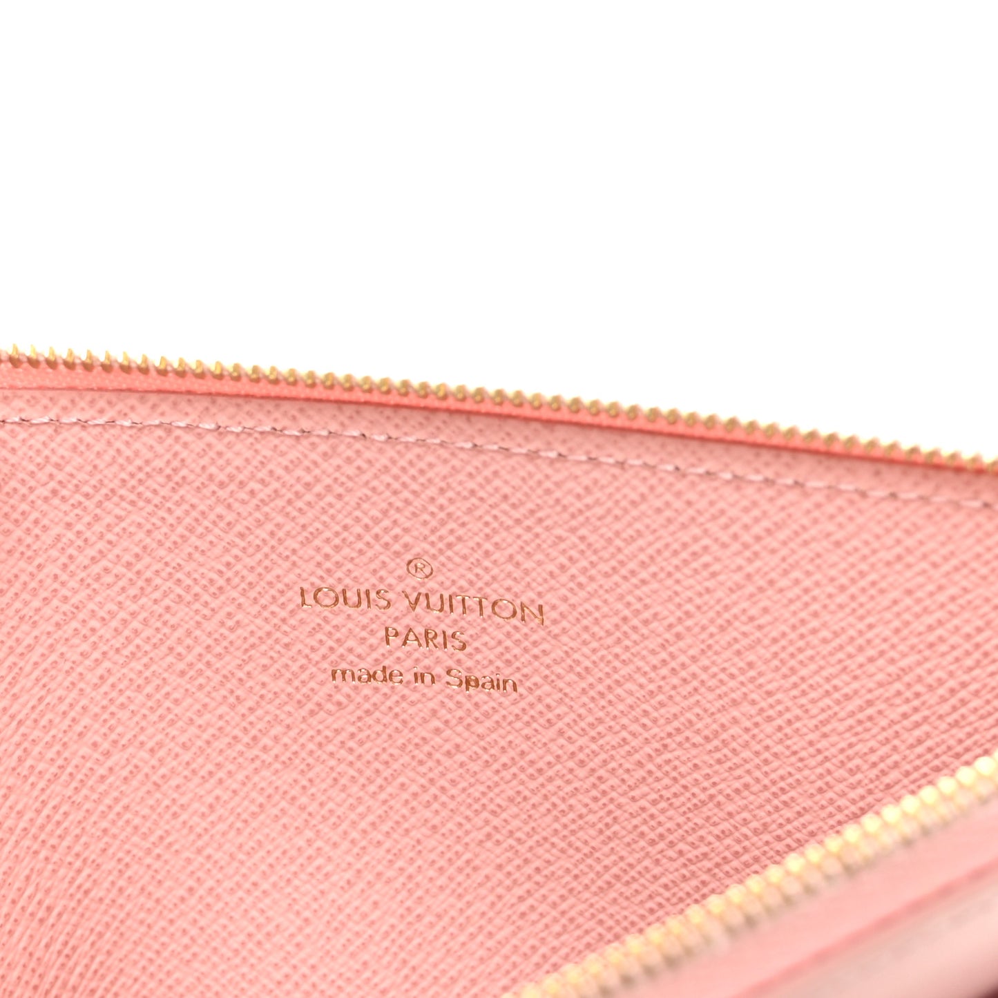 Damier Azur Slim Purse Rose Ballerine