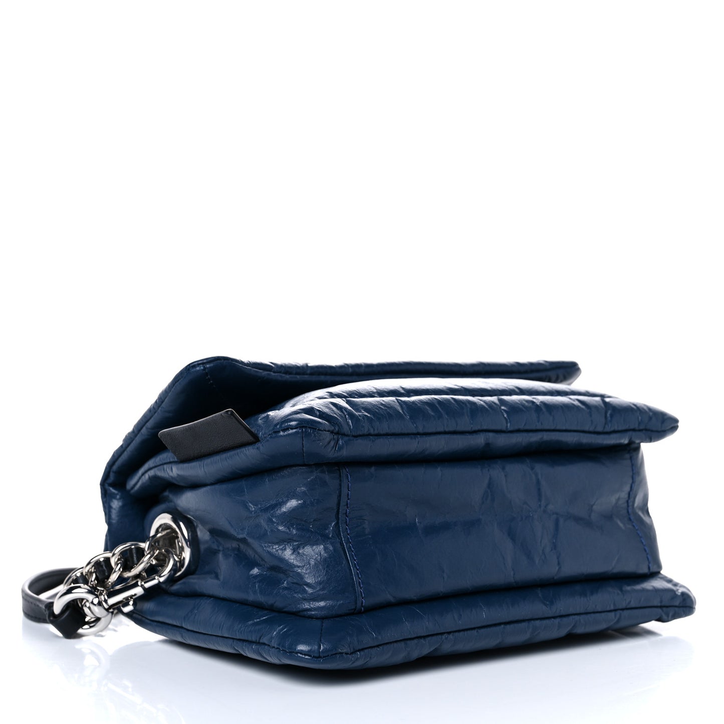 Lambskin The Pillow Bag Blue Sea