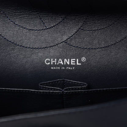 Chanel Patent Quilted 2.55 Reissue 227 Flap Dark Blue 8 of 10