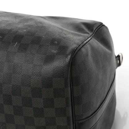Louis Vuitton Damier Graphite Keepall Bandouliere 55 10 of 11