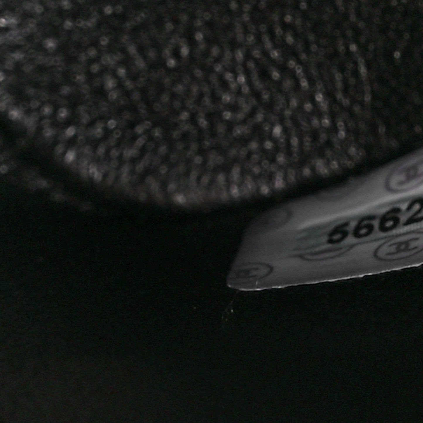 Caviar Quilted Medallion Tote Black