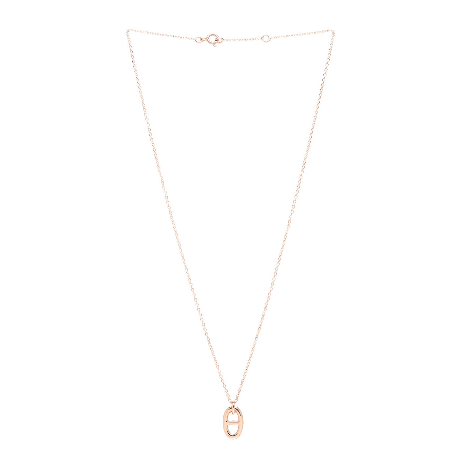 Hermes 18K Rose Gold PM Farandole Pendant Necklace 3 of 5