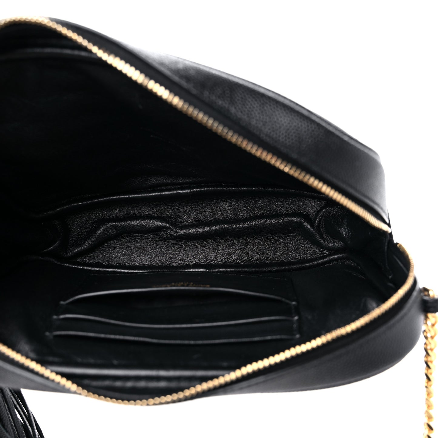 Grain De Poudre Matelasse Monogram Mini Lou Camera Bag Black