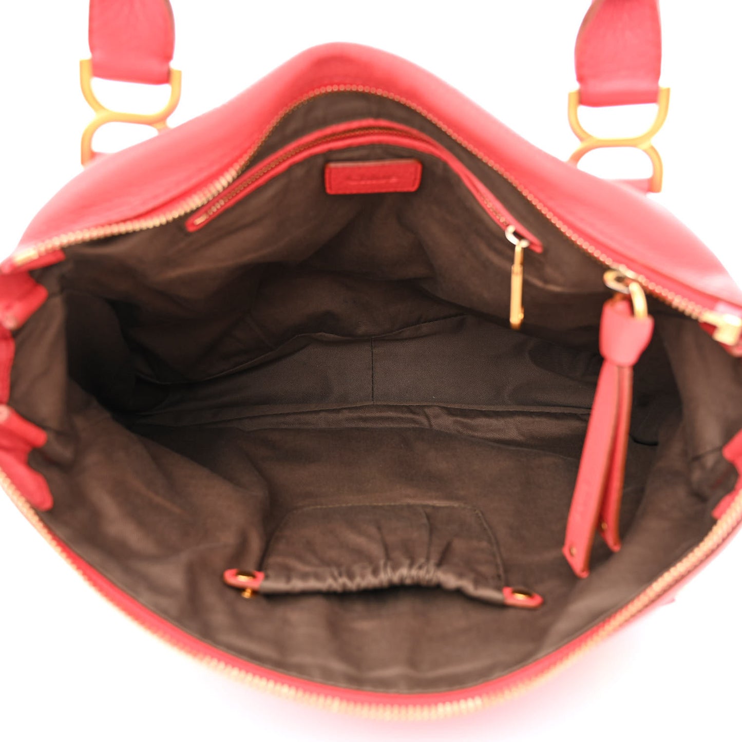 Calfskin Large Marcie Satchel Paradise Pink