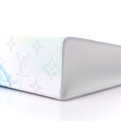 Louis Vuitton Monogram Watercolor Pochette Voyage MM Multicolor 8 of 10