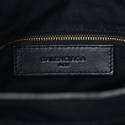 Balenciaga Chevre Gold Metallic Edge Hardware Velo Black 6 of 9