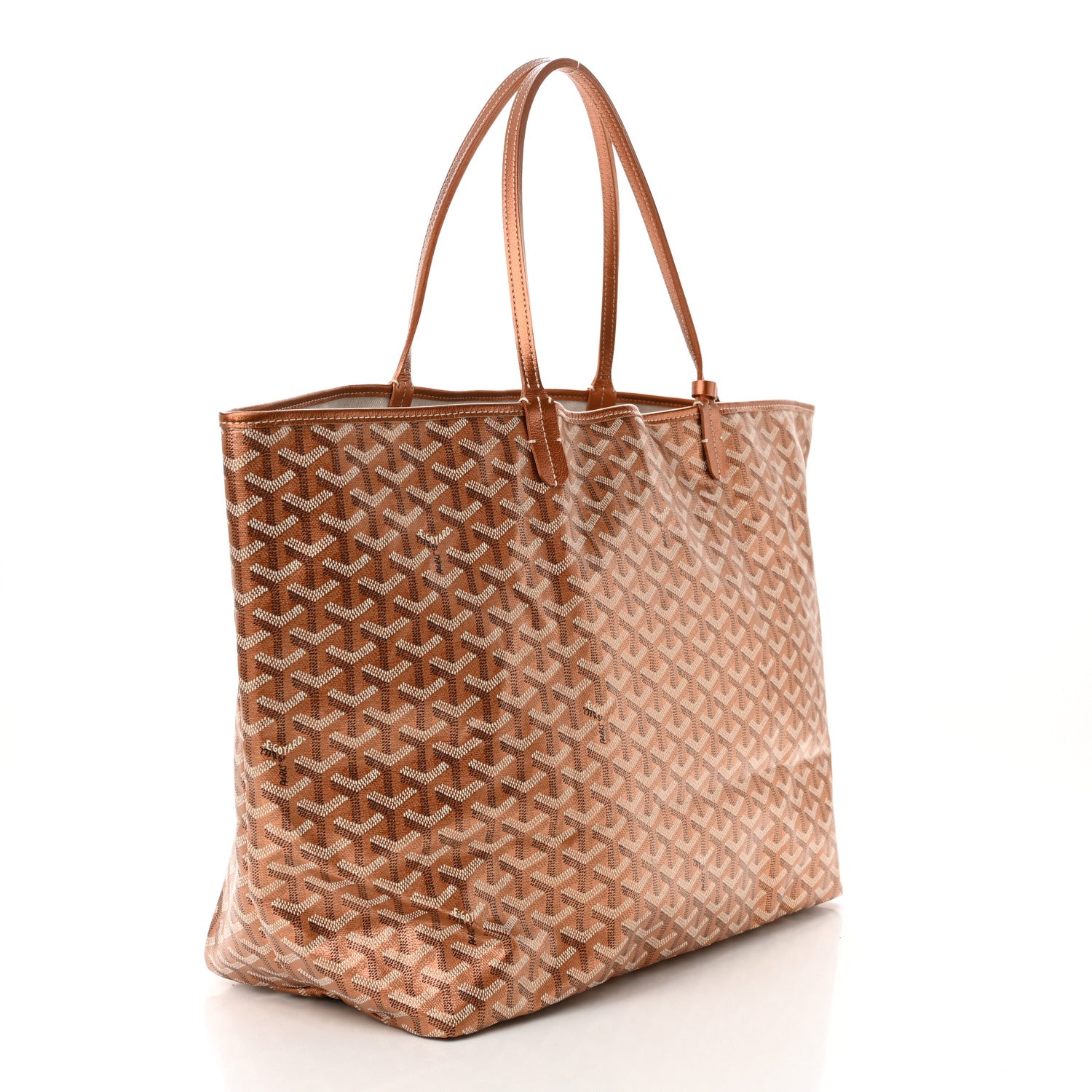 Goyard Goyardine Precious Metals Saint Louis GM Rose Gold 4 of 12