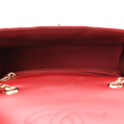 Chanel Calfskin Chevron Quilted Mini Statement Flap Red 5 of 11