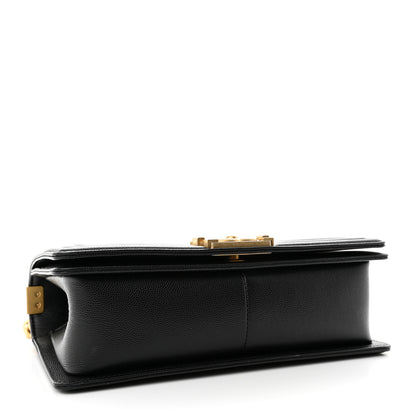 Chanel Caviar Quilted Medium Boy Flap Black 4 of 11