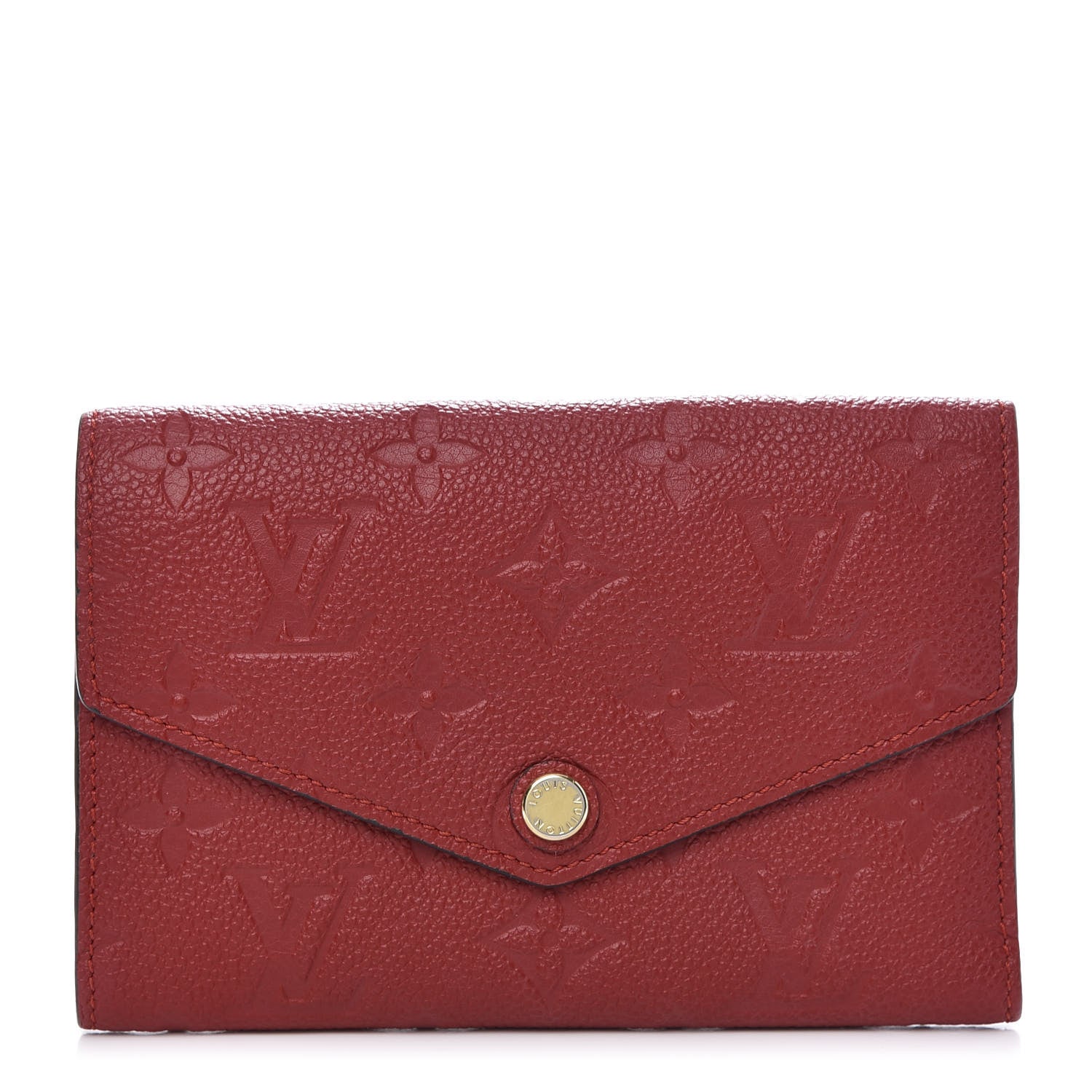 Louis Vuitton Empreinte Compact Curieuse Wallet Cherry 1 of 9