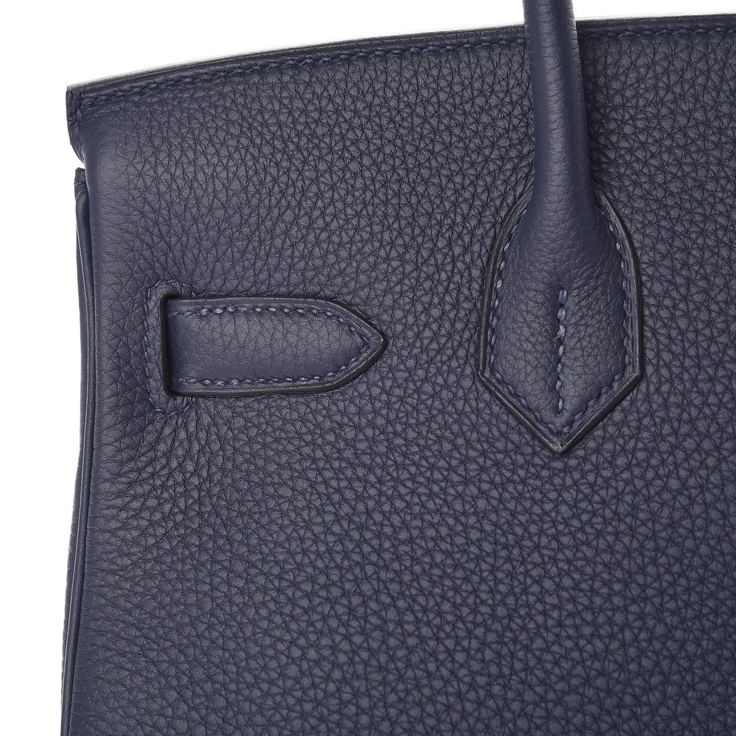 Togo Swift Officier Birkin 30 Bleu Nuit Vert Cypress