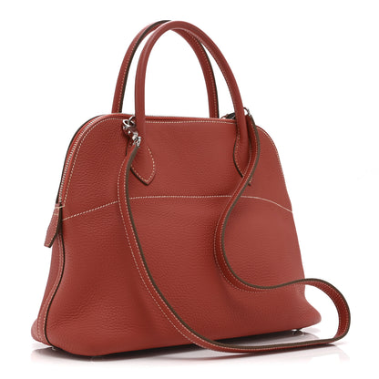 Hermes Taurillon Clemence Bolide 31 Rouge Pivoine 3 of 11