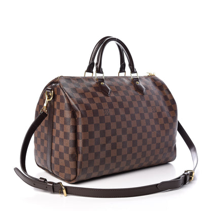 Louis Vuitton Damier Ebene Speedy Bandouliere 35 3 of 13