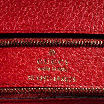 Gucci Dollar Calfskin Medium Swing Tote Oxidation 7 of 8