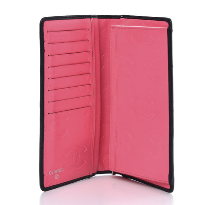 Chanel Calfskin Quilted Cambon Yen Wallet Black 5 of 11